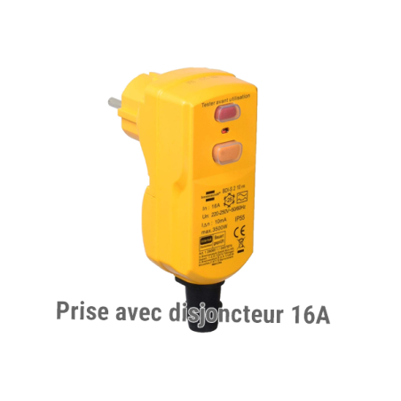 Prise disjoncteur 16A